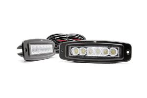 Rough Country 6" Flush Mount LED Light Bars (Pair) 70916