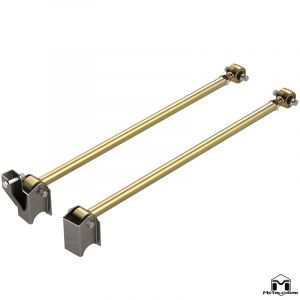 MetalCloak LJ Upper Rear Long-Arm Control Arms 7100