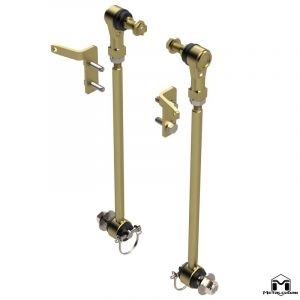 MetalCloak Sway Bar Quick Disconnect, 14.5" for 07-18 Jeep Wrangler JK, JKU 7220