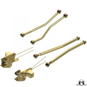 MetalCloak Bolt-On 4-Link Rear Long Arm Kit for 18+ Jeep Wrangler JL Unlimited 7289