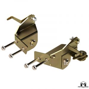 MetalCloak 4-Link Front Lower Long Arm Bolt-In Mounting Brackets for 18+ Jeep Wrangler JL Unlimited & 20+ Gladiator JT 7295