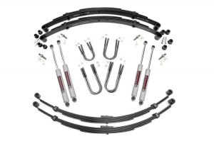 Rough Country 3 INCH LIFT KIT REAR SPRINGS for Various Jeep Models 64530