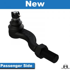 MetalCloak JK Wrangler Dog Leg Tie Rod End, Left Hand Thread - Passenger Side 7409