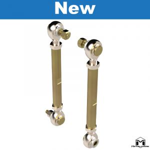 MetalCloak JL Wrangler for JT Gladiator Heavy Duty Front Sway Bar Link Kit, 11" - 12", 2024+ 7424