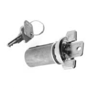 Crown Automotive Coded Ignition Lock Cylinder with Keys for 85-86 Jeep CJ-7, CJ-8, 87-90 Wrangler YJ & 84-90 Cherokee XJ 55026014