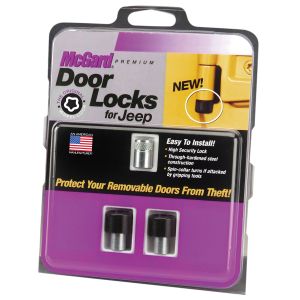 McGard Lock Set(M6 x 1.0 Thread Size) For 2007-18 Jeep Wrangler JK 2 Door Models 76057