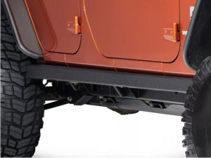 SmittyBilt SRC Classic Rock Rails For 2007-18 Jeep Wrangler JK Unlimited 4 Door Models 76636