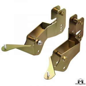 MetalCloak HD Control Arm Pro'lignment Kit for 18+ Jeep Wrangler JL, JLU & 20-23 Gladiator JT 7674