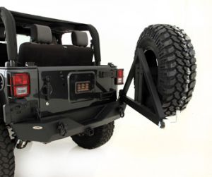 SmittyBilt XRC Rear Bumper For 2007-18 Jeep Wrangler JK 2 Door & Unlimited 4 Door Models 76856-01