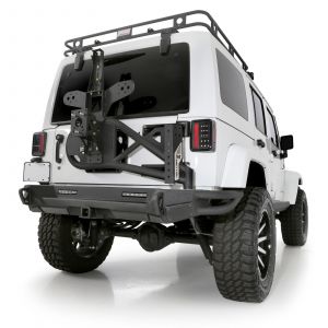 SmittyBilt XRC & SRC GEN2 Rear Bumper Bolt On Tire Carrier For 2007-18 Jeep Wrangler JK & JK Unlimited Models 76857