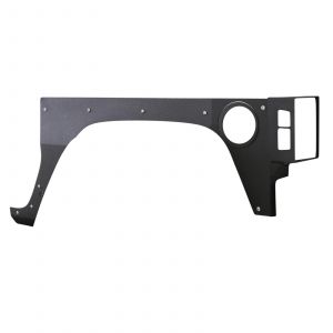 SmittyBilt XRC Rear Quarter Panel Armor Skins in Black For 2007-18 Jeep Wrangler JK 2 Door Models 76981