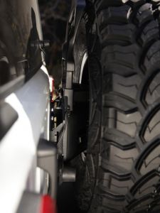 SmittyBilt Spare Tire Relocation Bracket For 2018+ Jeep Wrangler JL 2 Door & Unlimited 4 Door Models 7721
