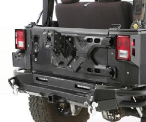 SmittyBilt HD Pivot Tire Carrier For 2018+ Jeep Wrangler JL 2 Door & Unlimited 4 Door Models 7743
