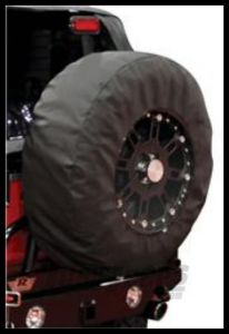 Rampage Tire Cover With 17" Clear Window For "30-32" Black Diamond 783235