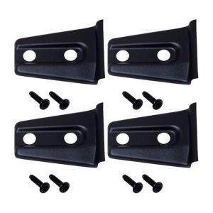 Kentrol Door Hinge Overlays for 07-18 Jeep Wrangler JK 2 Door 80020-