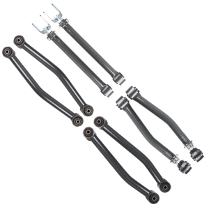 Synergy MFG Control Arm Kit With Fixed Length Lower Control Arms For 2007-18 Jeep Wrangler JK 2 Door & Unlimited 4 Door Models 8023-01