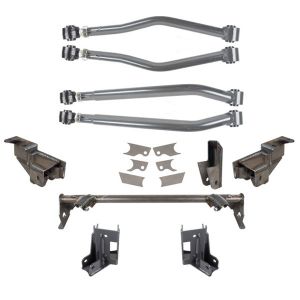 Synergy MFG Rear Stretch Complete Suspension System With Bolt-On Lower Shock Mounts For 2007-18 Jeep Wrangler JK 2 Door Models 8034-02