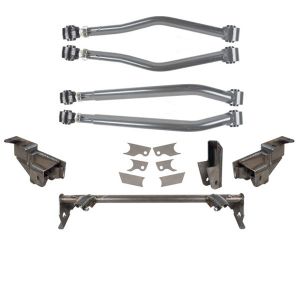 Synergy MFG Rear Stretch Complete Suspension System without Lower Shock Mounts For 2007-18 Jeep Wrangler JK 2 Door Models 8034