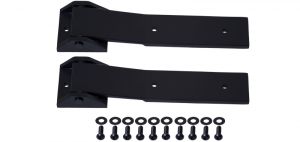Kentrol Tailgate Hinge Brackets in Black Texture For 2007-18 Jeep Wrangler JK 2 Door & Unlimited 4 Door Models 80578