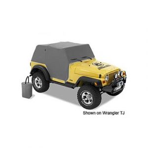 BESTOP All Weather Trail Cover In Charcoal For 1992-95 Jeep Wrangler YJ 8103609