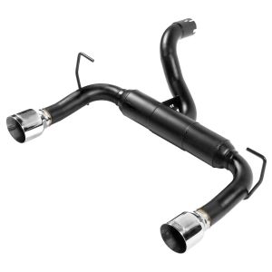 FlowMaster Outlaw Dual Axle Back Exhuast Kit with Polished Tips for 18-25 Jeep Wrangler JL with 3.6L 817840