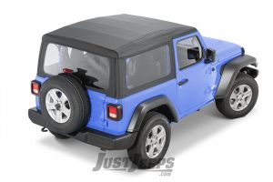 MOPAR Soft Top Kit (Black Diamond) For 2018+ Jeep Wrangler JL 2 Door Models 82215803-