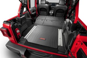 MOPAR Molded Cargo Area Liner For 2018-24+ Jeep Wrangler JL Unlimited 4 Door Models 82216626AA-