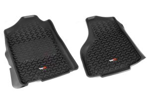 Rugged Ridge All Terrain Floor Liner, Front Pair, Black for 12-18 Ram 1500-3500 82903.05