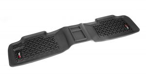 Rugged Ridge All Terrain Floor Liner, Rear Black for 07-14 Toyota FJ Cruiser 82954.3