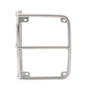 SmittyBilt Rear Taillight Guards In Stainless Steel For 2007+ Jeep Wrangler JK & JK Unlimited Models 8465