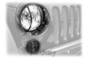 Rampage Euro Light Guards Stainless Steel For 2007-18 Jeep Wrangler JK 2 Door & Unlimited 4 Door Models 85460