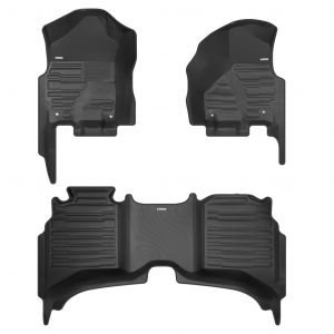 TuxMat floor mats for 19-26 Dodge Ram 1500 Classic Crew Cab 8572