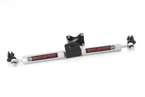 Rough Country Dual Steering Stabilizer Kit With N3 Shocks For 2007-18 Jeep Wrangler JK 2 Door & Unlimited 4 Door (With 2"-6" Lift) 8734930