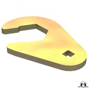 MetalCloak Crow's Foot 1 7/8" Duroflex Jam Nut Wrench 8995