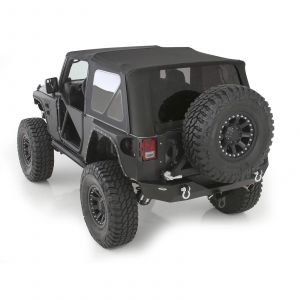 SmittyBilt OE Style Replacement Top Skin With Tinted Windows In Black Diamond For 2007-09 Jeep Wrangler JK 2 Door 9070235