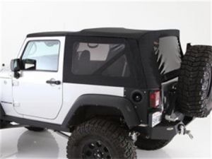 SmittyBilt  Premium Replacement Top Skin With Tinted Windows For 2007-09 Jeep Wrangler JK 2 Door Models 9074235