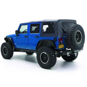SmittyBilt OE Style Replacement Top Skin With Tinted Windows In Black Diamond For 2010-18 Jeep Wrangler JK Unlimited 4 Door Models 9085235