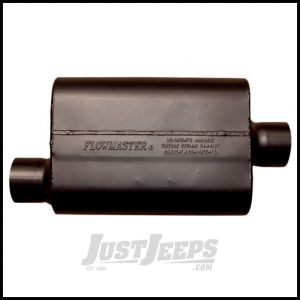FlowMaster Super 44 Series Flow Aluminized Steel Muffler For 1979-81 Jeep CJ7 With V8 942446