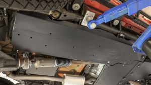 Rock Hard 4X4 Fuel Tank Skid Plate for 07-18 Jeep Wrangler Unlimited JK 4 Door RH6001-