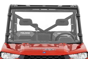 Rough Country Full Windshield Scratch Resistant For Polaris Ranger 1000/Ranger XP 900/1000 98132010