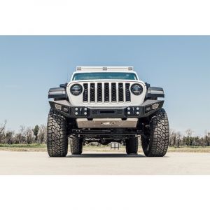 Advanced Accessory Concepts 4x4 Front Winch Bumper with Turn and Fog Lights for 18+ Jeep Wrangler JL and 20+ Gladiator JT 48002628