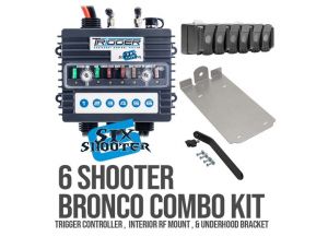Oracle Lighting Trigger Six Shooter Direct Fit Kit with Trigger 4 plus and Mount for 2021+ Ford Bronco 3001BRO