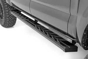 Rough Country BA2 Running Boards Side Step Bars Double Cab For 05-23 Toyota Tacoma 41009A