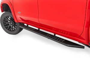 Rough Country OV2 Running Boards Side Step Bars Crew Cab For 19-25 Ram 1500 14008