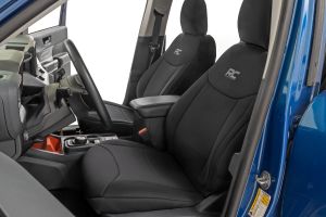 Rough Country Seat Covers FR & RR W/O Armrest Crew Cab For 22-25 Ford Maverick 2WD/4WD 91066