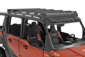 Rough Country Roof Rack 40" Black Single Row For Polaris XPEDITION ADV 5 93172
