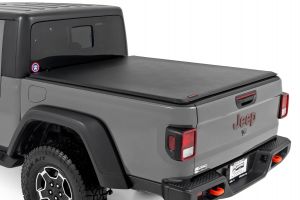 Rough Country Soft Roll-Up Bed Cover 5' Bed for 20-26+ Jeep Gladiator JT 42620500