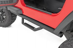 Rough Country Nerf Steps Full Length For 1997-2006 Jeep Wrangler TJ 4WD RCJ9746A