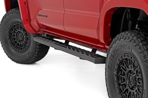Rough Country BA2 Running Boards Side Step Bars Double Cab For 24-25 Toyota Tacoma 41013A