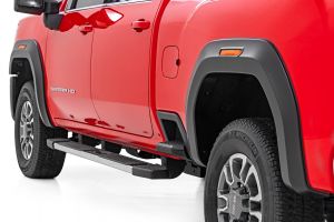 Rough Country Fender Flares Sport G9K Satin Steel For 20-25 GMC Sierra 2500 HD/Sierra 3500 HD S-G11912-G9K
